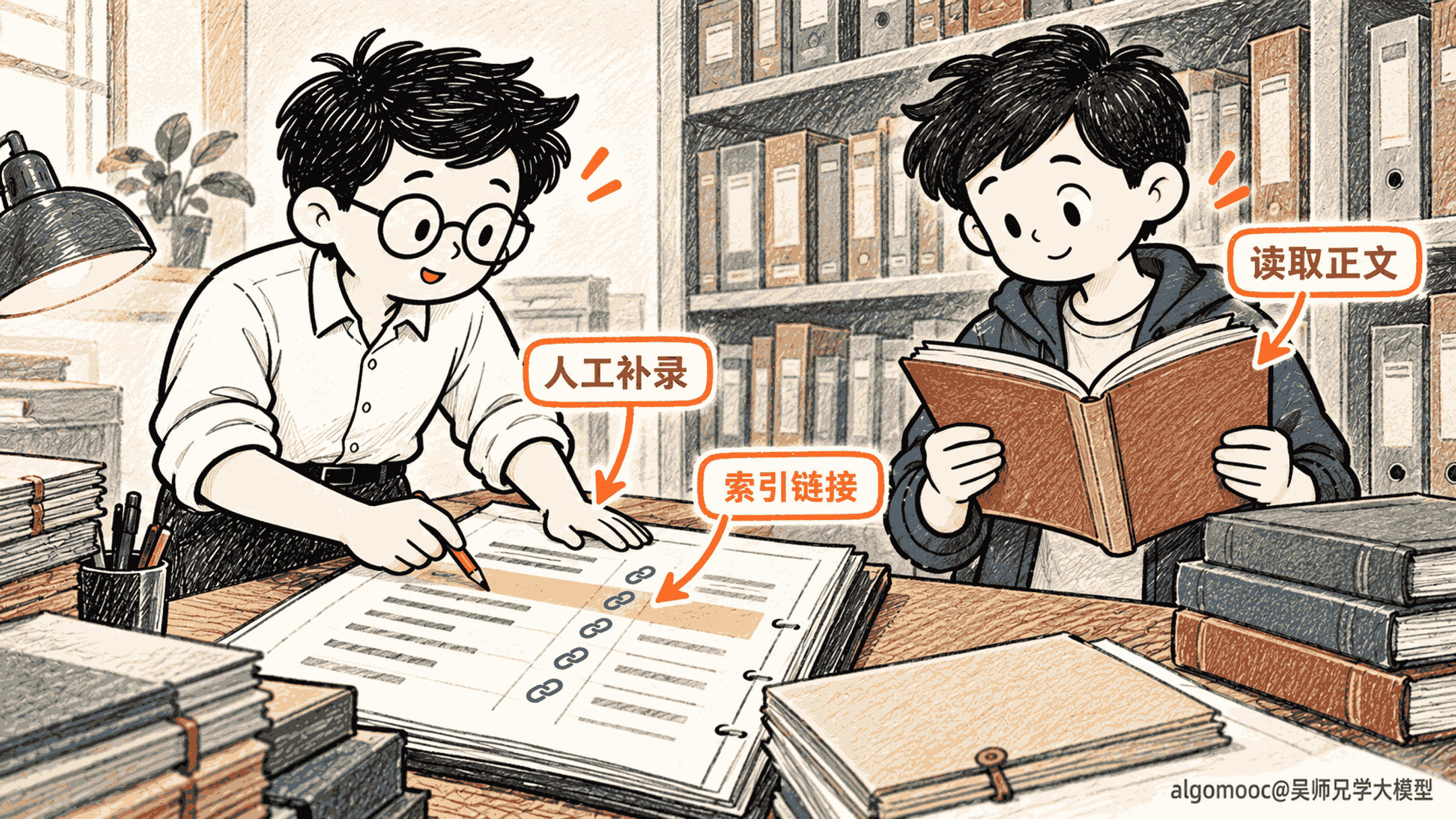 人工补录索引后,仍需按链接打开正文