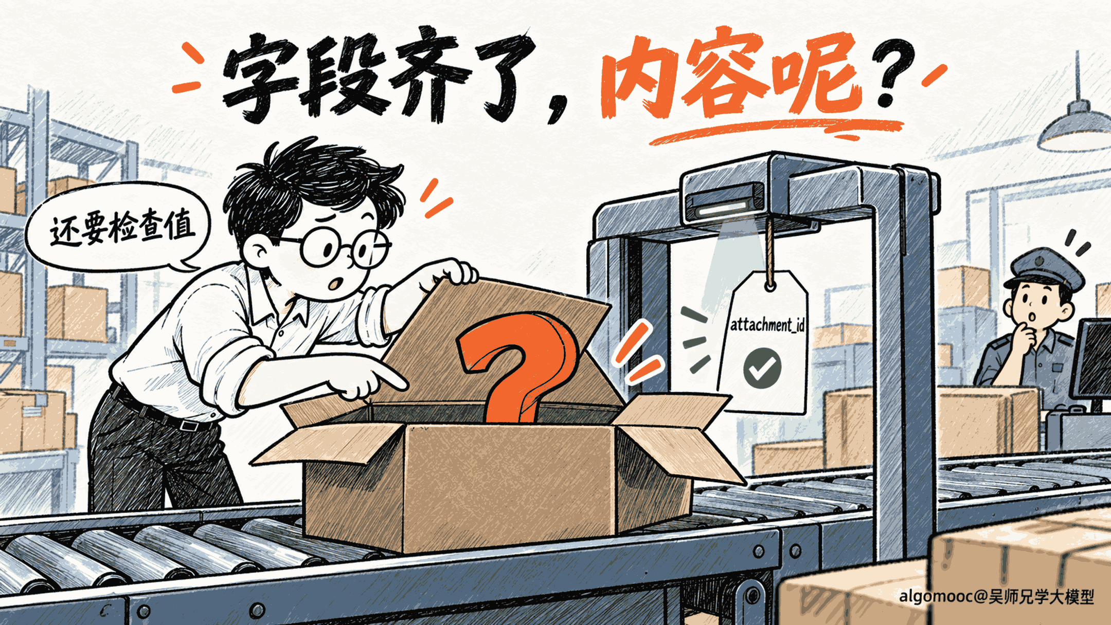 工具说明写明了字段要求，执行入口还要落实对应检查