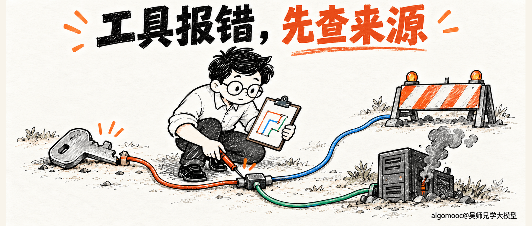 工具报错后,先分清是谁的问题