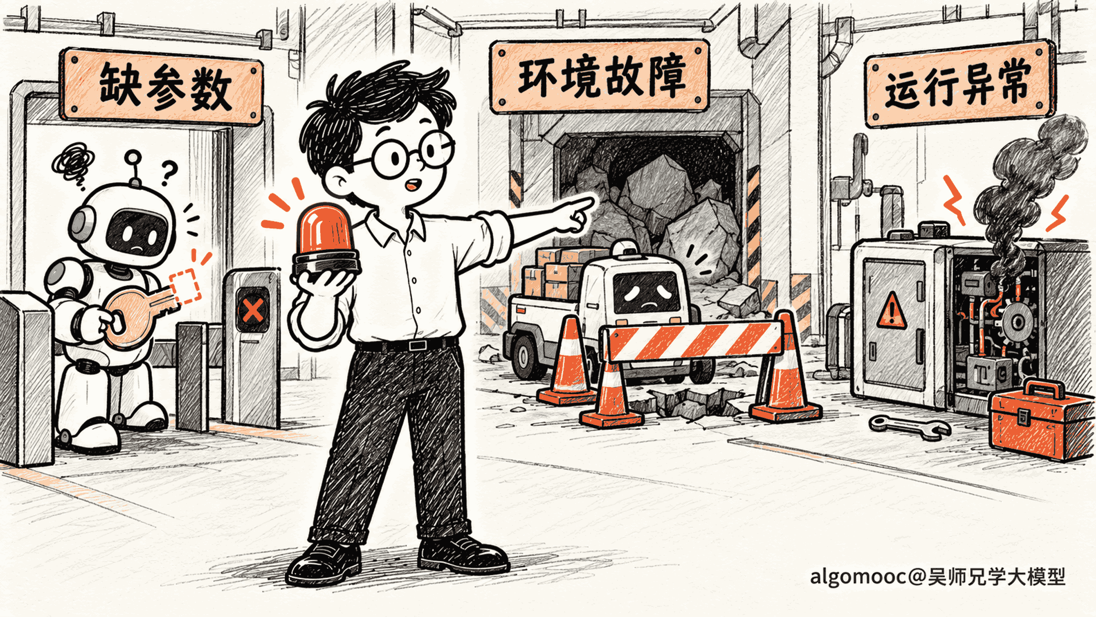 同样的失败红灯来自不同执行路径